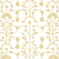 Garden Vine in Wheat - Fabric by the Yard