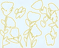 New Beginnings in Blue - Fabric by the Yard